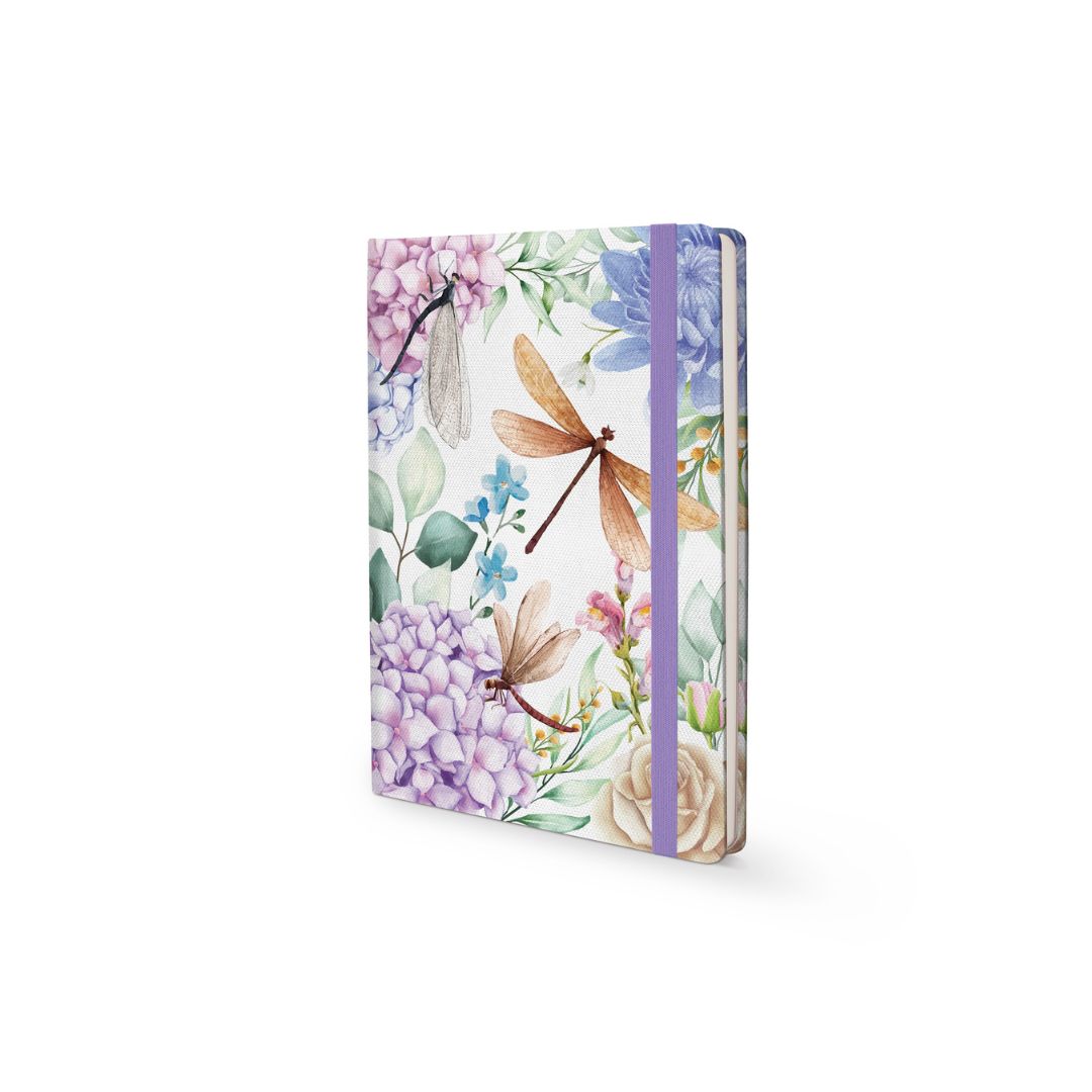 THE PAPERY A5 Dragonflies Hard Cover Journal 160 Pages