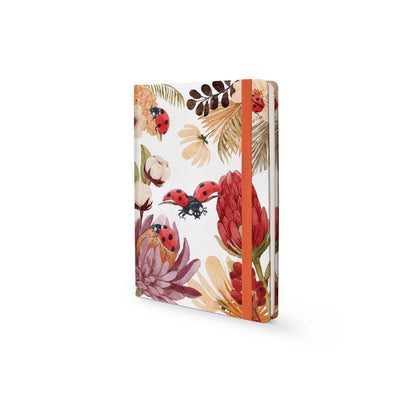 THE PAPERY A5 Ladybugs Hard Cover Journal 160 Pages