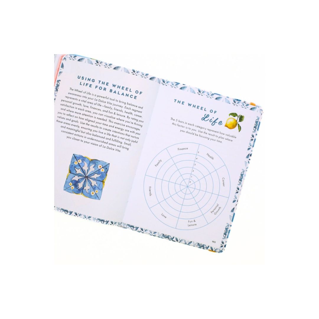 THE PAPERY A5 La Dolce Vita Vision Journal 160 Pages