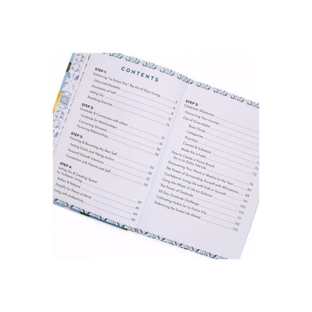 THE PAPERY A5 La Dolce Vita Vision Journal 160 Pages
