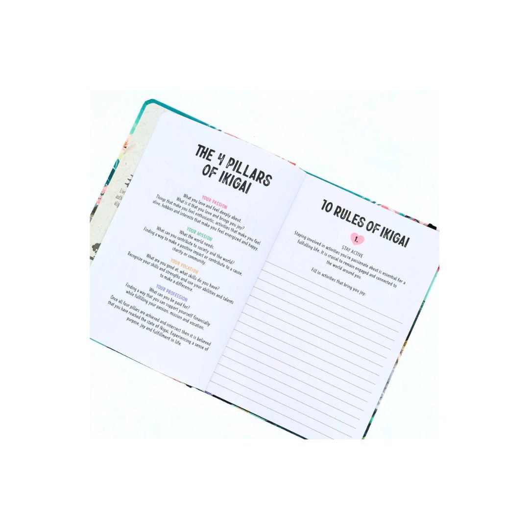 THE PAPERY A5 Ikigai Workbook Journal