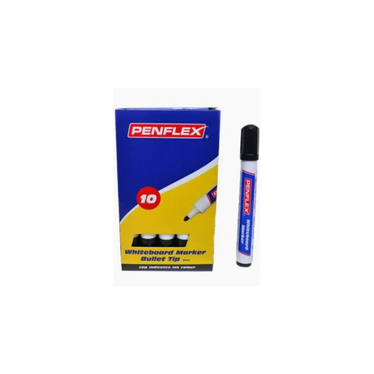 PENFLEX WB15 Whiteboard Marker 2mm Bullet Tip  Box of 10