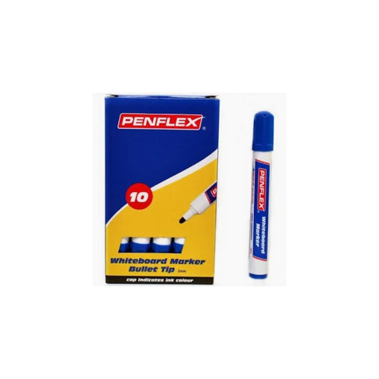 PENFLEX WB15 Whiteboard Marker 2mm Bullet Tip  Box of 10