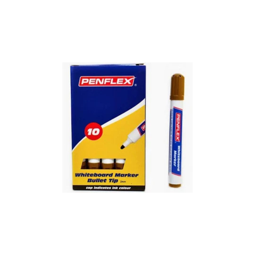 PENFLEX WB15 Whiteboard Marker 2mm Bullet Tip  Box of 10