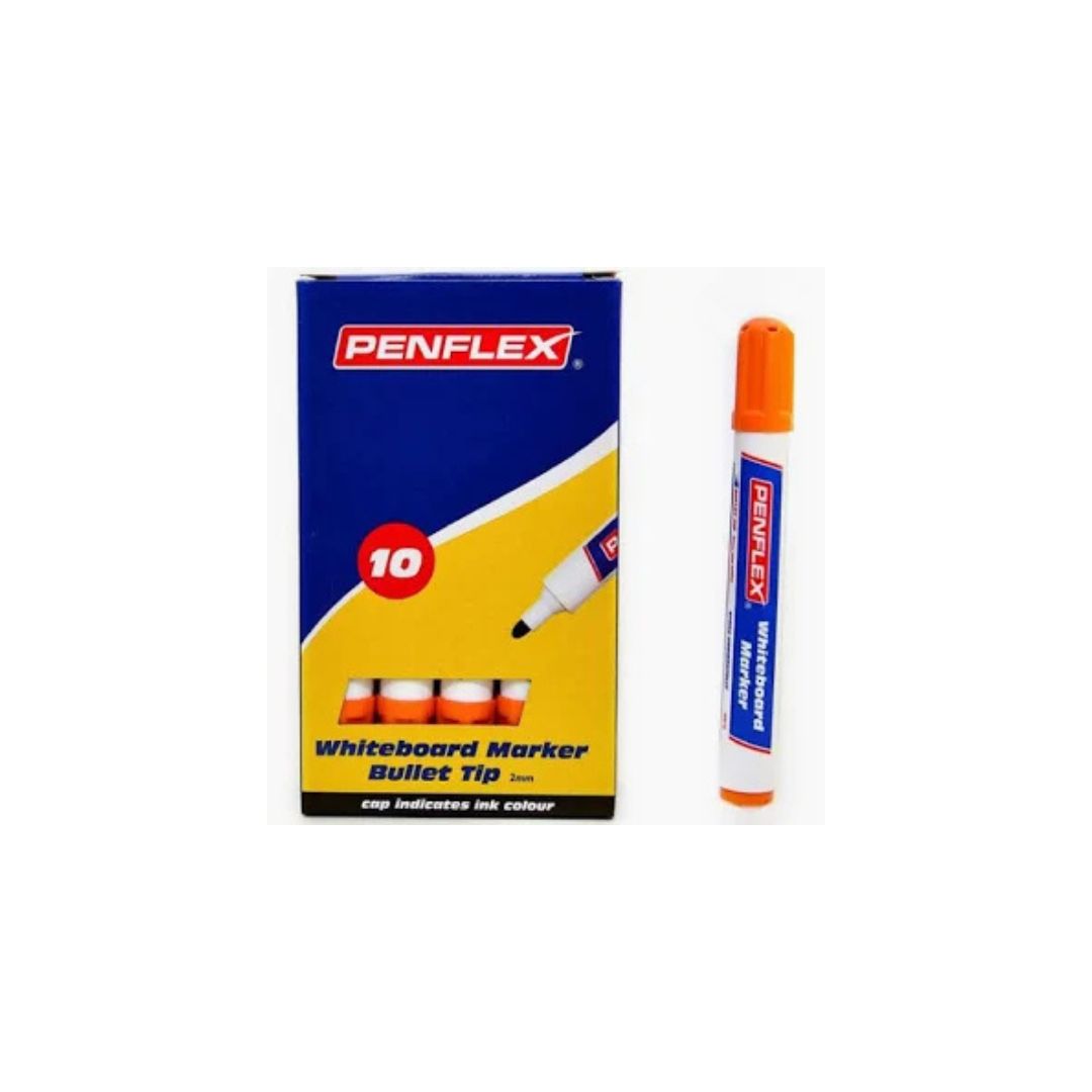 PENFLEX WB15 Whiteboard Marker 2mm Bullet Tip  Box of 10