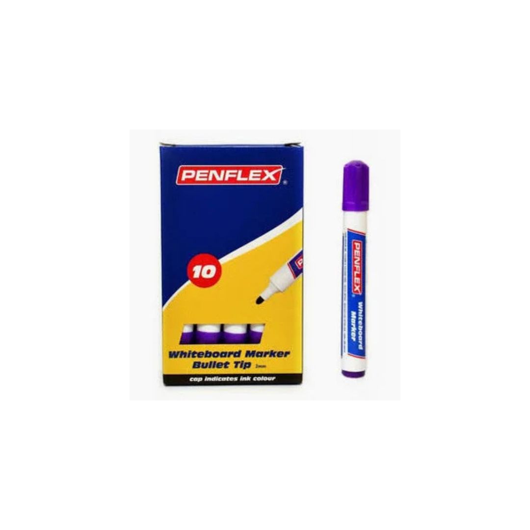 PENFLEX WB15 Whiteboard Marker 2mm Bullet Tip  Box of 10