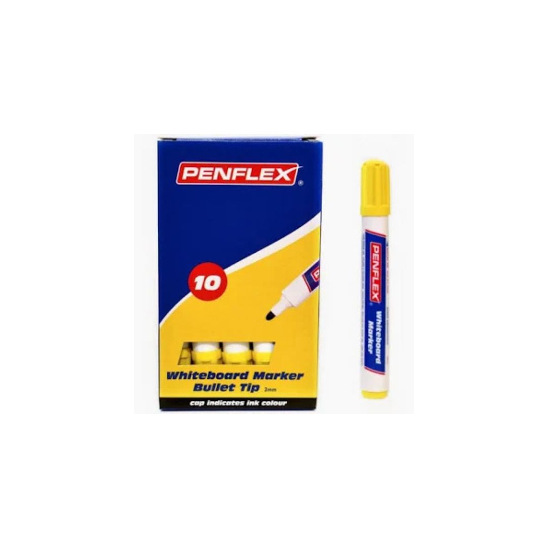 PENFLEX WB15 Whiteboard Marker 2mm Bullet Tip  Box of 10