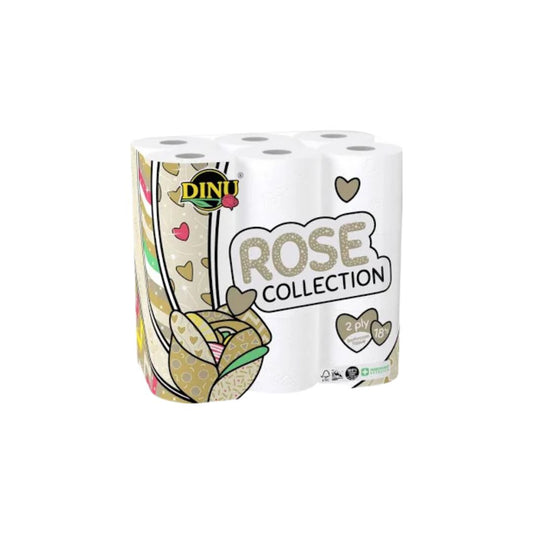 Dinu Rose 2 Ply Bathroom Tissues 18's