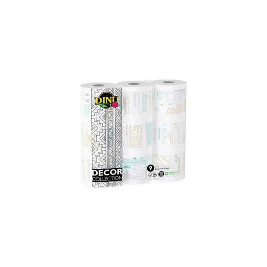 Dinu Decor 2 Ply Bathroom Tissues 9'S