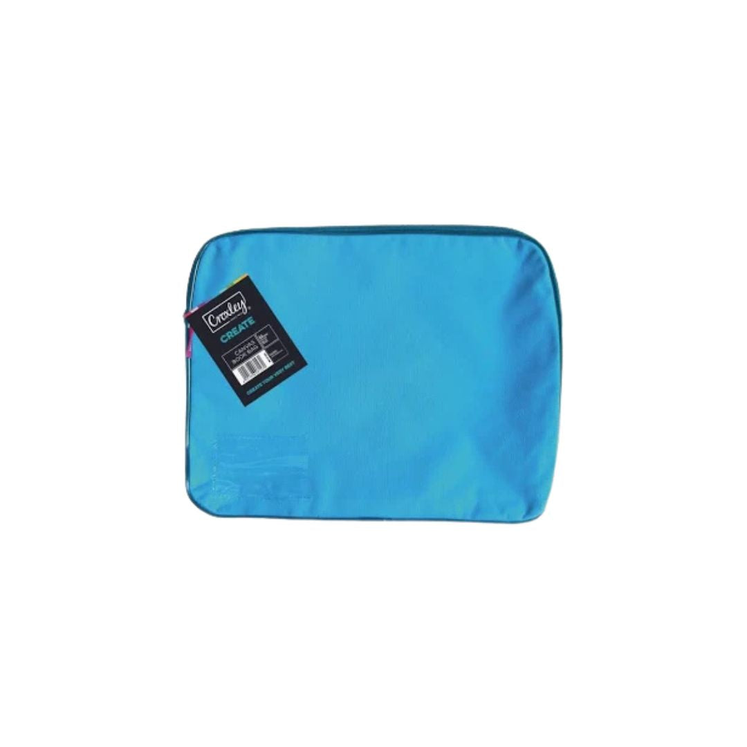 CROXLEY Book Bag Canvas with zip