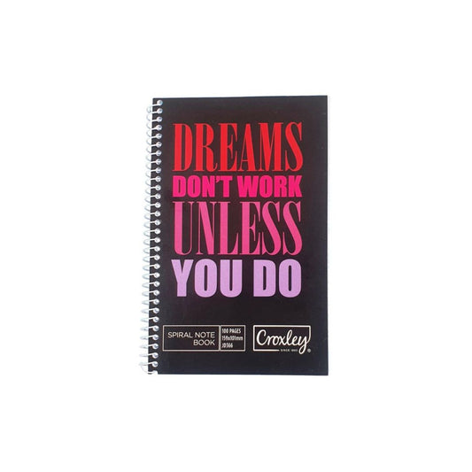 JD366 CROXLEY A4 Wiro Notebook 100 Pg