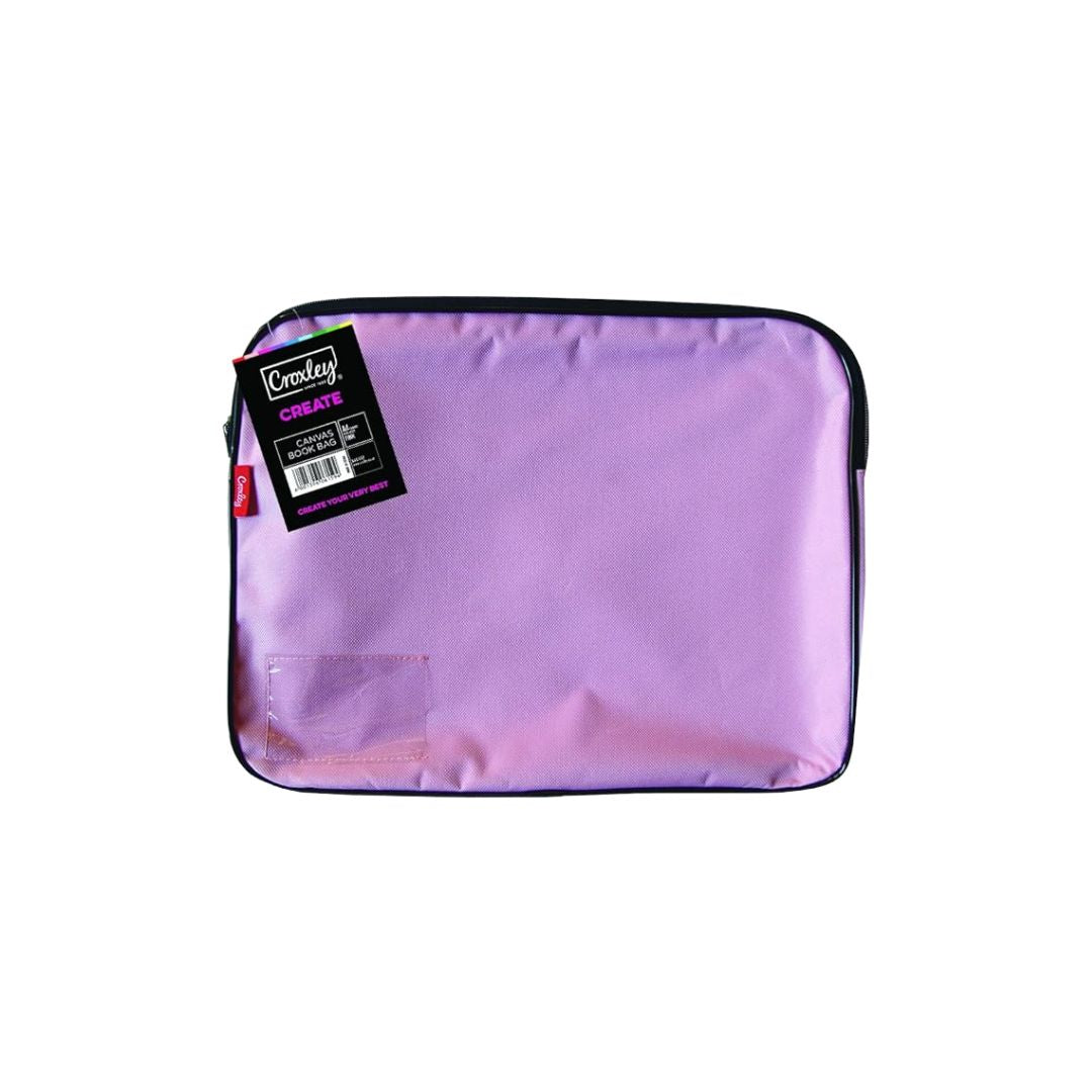 CROXLEY Book Bag Canvas with zip