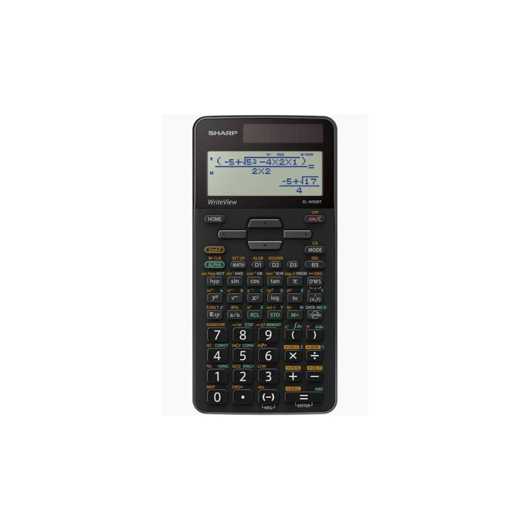 SHARP EL-W506T - BGY Scientific Calculator 640 Functions