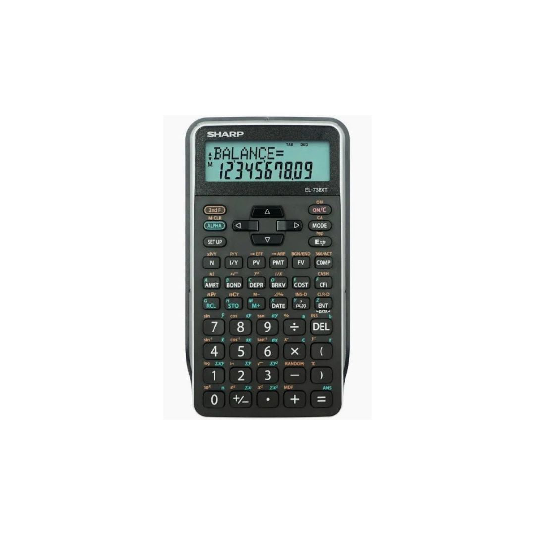 SHARP EL738 XTB Financial Business Calculator