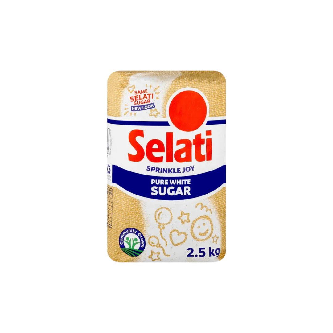 Refreshments Selati White Sugar 2.5kg