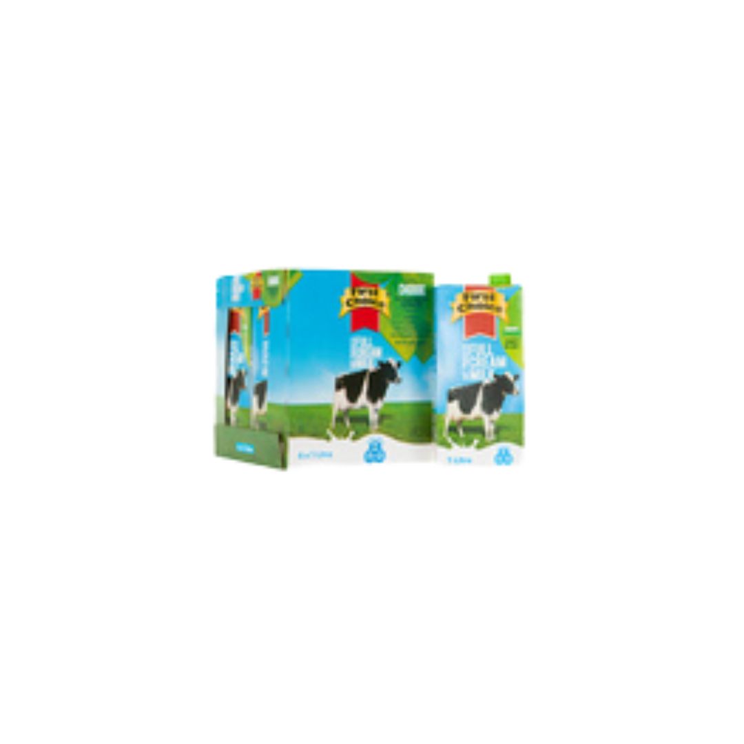 Refreshments First Choice Long Life Full Cream Milk 6 Pack