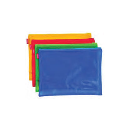 CROXLEY Bright PVC Neon Book Bag 6 Pack