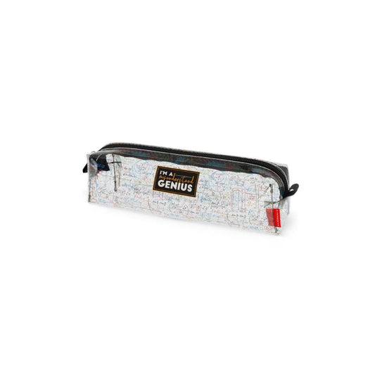 LEGAMI Transparent Pencil Case Genius