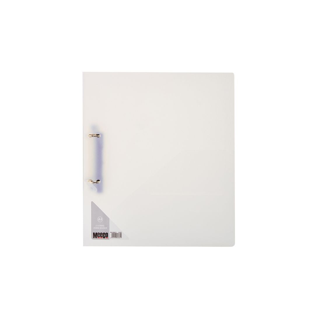 MEECO A4 25 mm 2-D Ring Binder
