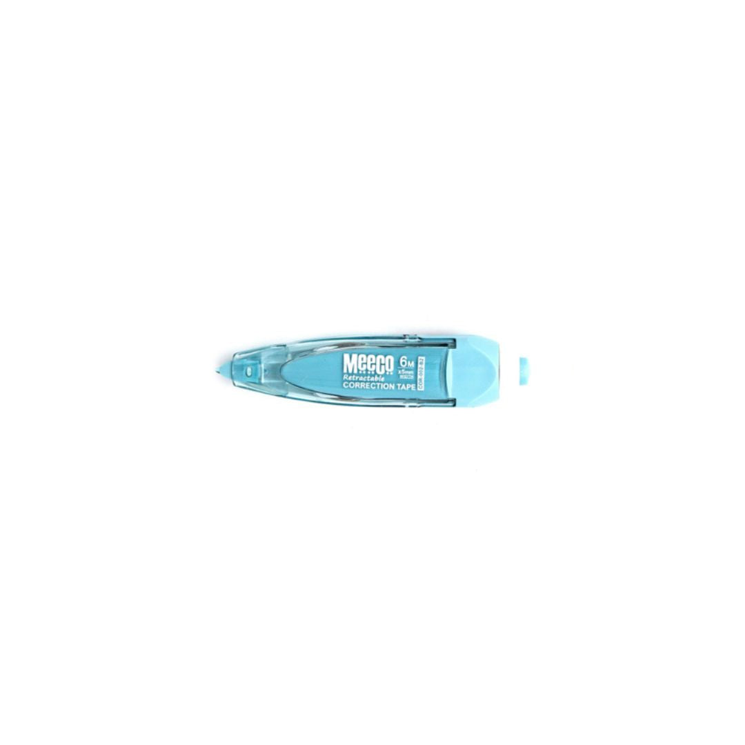 MEECO Retractable Correction Tape  5mm x 8mm