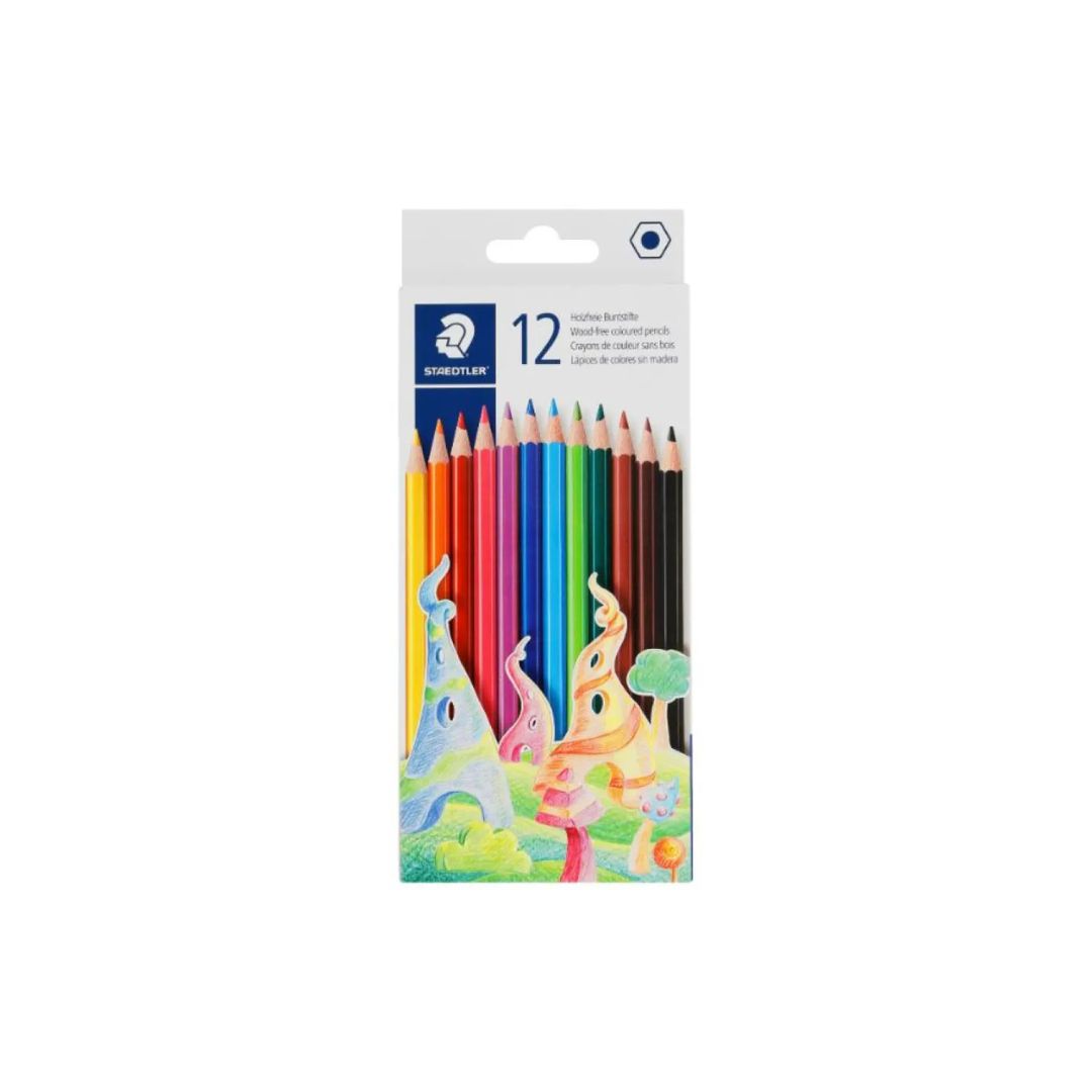 STAEDTLER Woodfree Coloured Pencil 12's