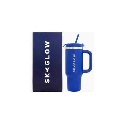 SKYGLOW 880ml Tumbler with Straw - Leakproof