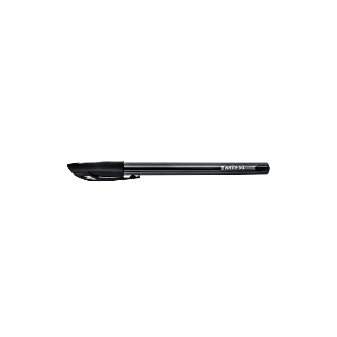 IWRITE Clear Colour Barrel Ballpoint IW50 Single