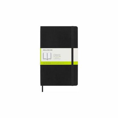 MOLESKINE Soft Black Large Ruled Notebook