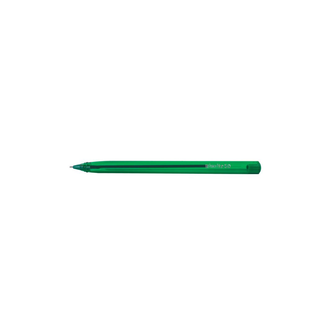 IWRITE Clear Colour Barrel Ballpoint IW50 Single