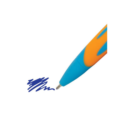 IWRITE Colourful Gel Retractable Pens 0.5mm  Wallet of 4 Blue ink