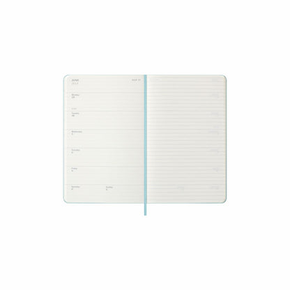 MOLESKINE 2026 Aquamarine 12-month  Large Weekly Notebook/Diary Hardcover