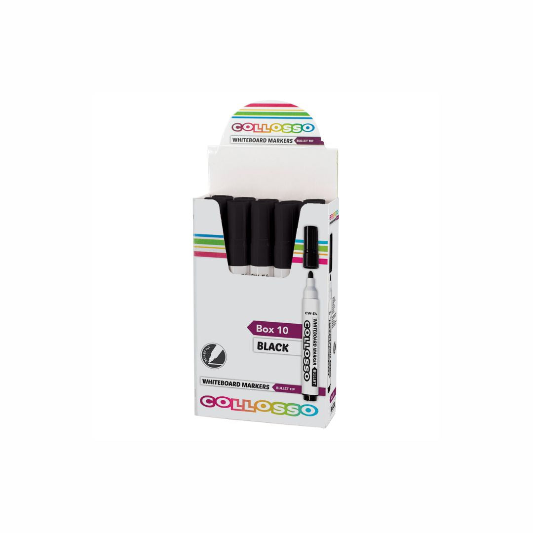 COLLOSSO Whiteboard Marker Whiteboard Bullet Point Box of 10