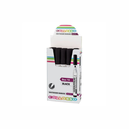 COLLOSSO Whiteboard Marker Whiteboard Bullet Point Box of 10