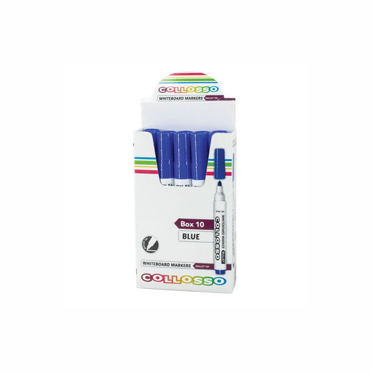 COLLOSSO Whiteboard Marker Whiteboard Bullet Point Box of 10