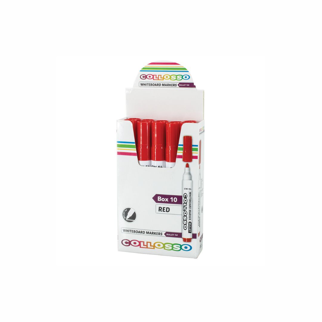 COLLOSSO Whiteboard Marker Whiteboard Bullet Point Box of 10
