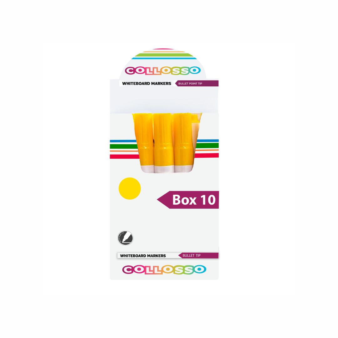 COLLOSSO Whiteboard Marker Whiteboard Bullet Point Box of 10