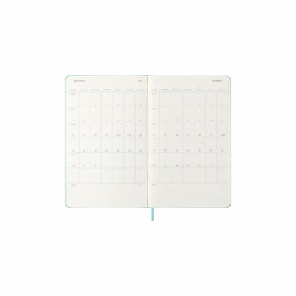 MOLESKINE 2026 Aquamarine 12-month  Large Weekly Notebook/Diary Hardcover