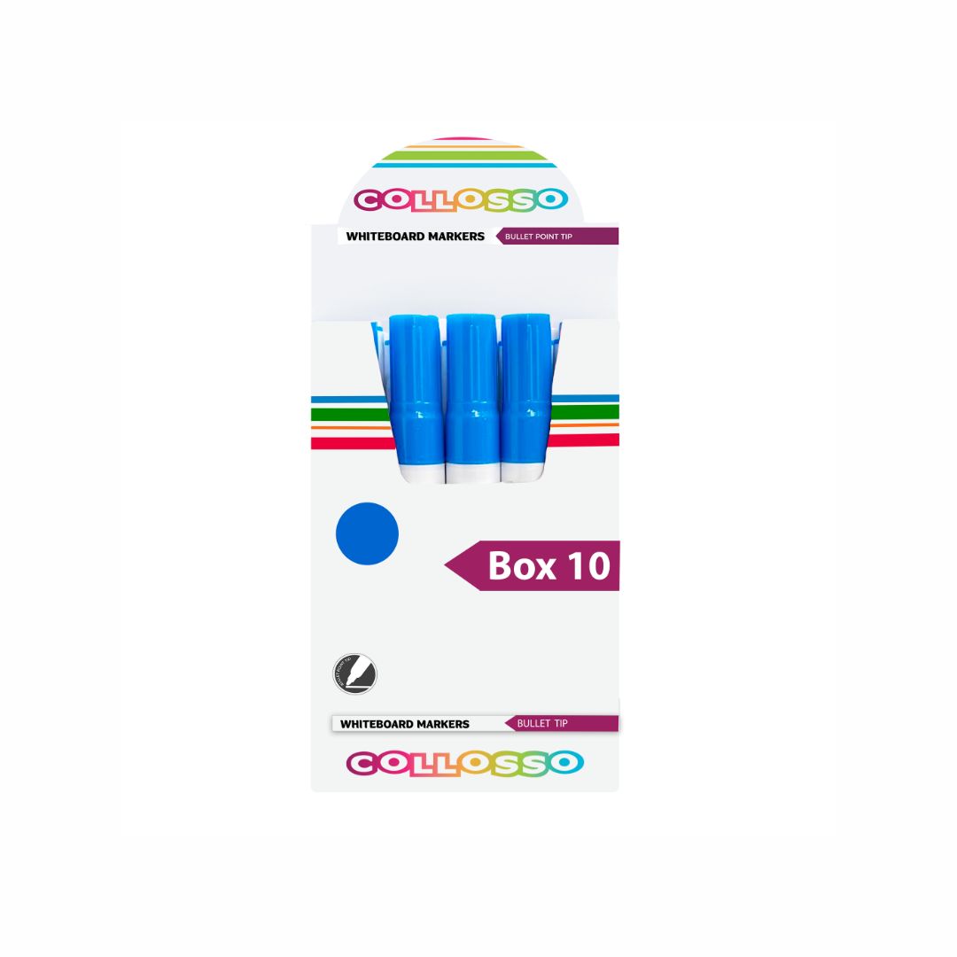 COLLOSSO Whiteboard Marker Whiteboard Bullet Point Box of 10
