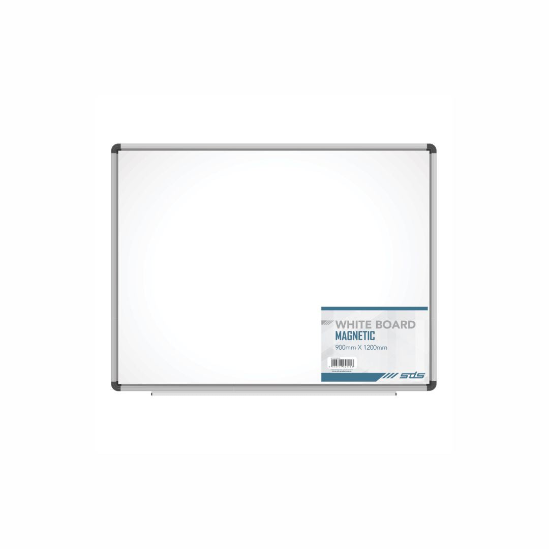 SDS Magnetic Board White 900mm x 1200mm