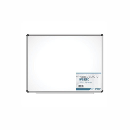 SDS Magnetic Board White 900mm x 1200mm