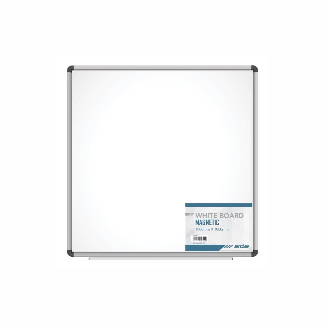 SDS Magnetic Board White 1000mm x 1000mm