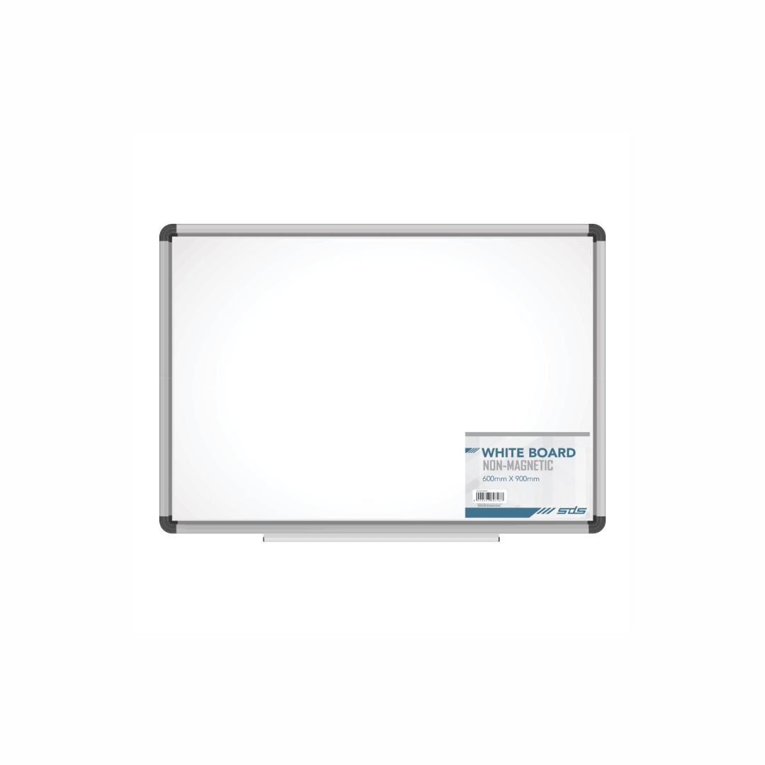 SDS Non Magnetic White Board  600mm x 900mm