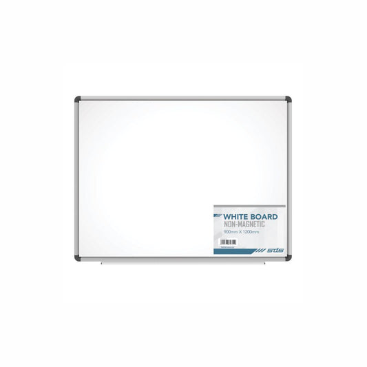 SDS Non Magnetic White Board  900mm x 1200mm