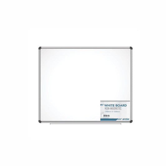 SDS Non Magnetic White Board  1200mm x 1500mm