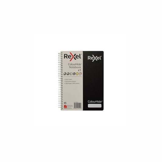REXEL A5 Perforated Notebook 200 Pg