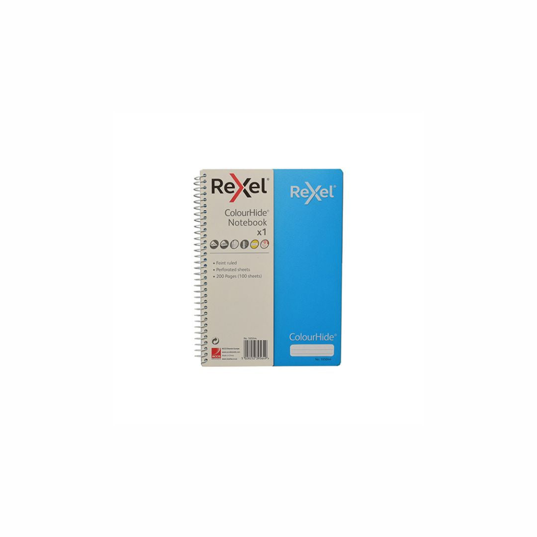REXEL A5 Perforated Notebook 200 Pg