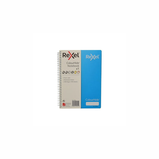 REXEL A5 Perforated Notebook 200 Pg