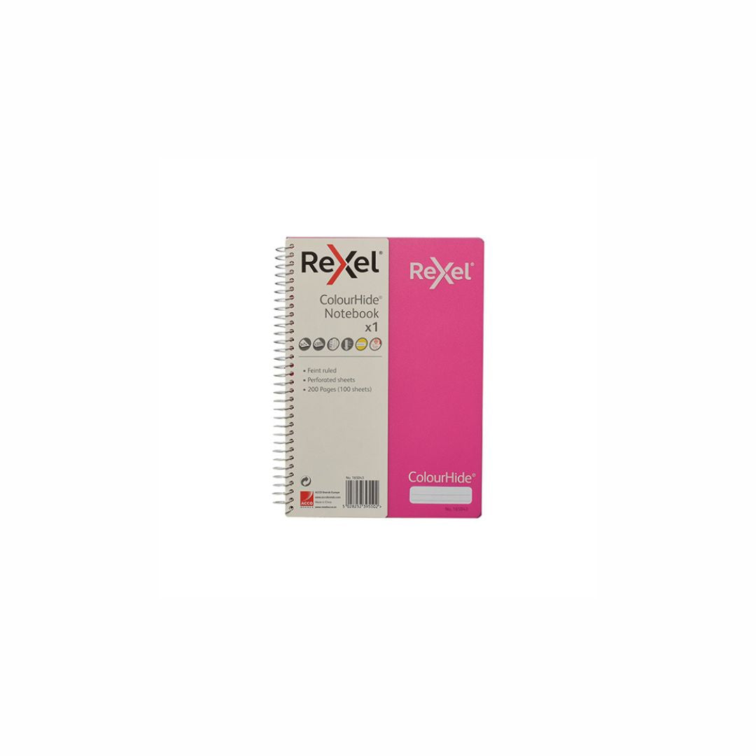 REXEL A5 Perforated Notebook 200 Pg