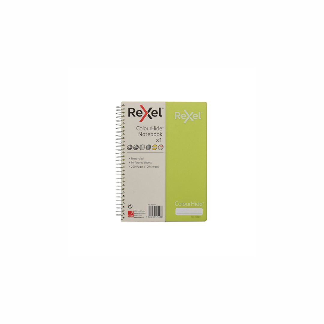 REXEL A5 Perforated Notebook 200 Pg