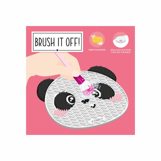 LEGAMI Make Up Brush Cleaning Pad/Mat Panda